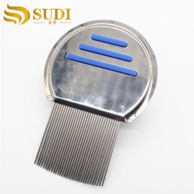 China Easy Stainless Steel Metal Teeth Terminator Lice Comb for sale