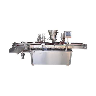 China Pharmaceutical Automatic Eye Drop Filling Plugging Capping Labeling Machine for sale