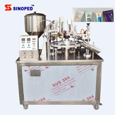 China Chemical Plastic Soft Tube Filling And Sealing Machine For Medical Paste Cream Cosmetics Filling for sale