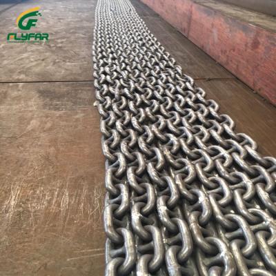 China Marine Stud And Studless Link Steel Anchor Chain With U3 U2 U1 Grade for sale