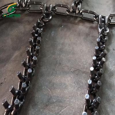 China Car Truck Tractor Chain Ladder Type Car Tractor Truck Snow Chain For Anti Skid And Emergency Protection for sale