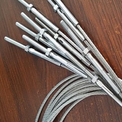 China High Quality AISI316 Stainless Steel Cable Connector Terminal Stainless Wire Automotive Handrail Kit for sale