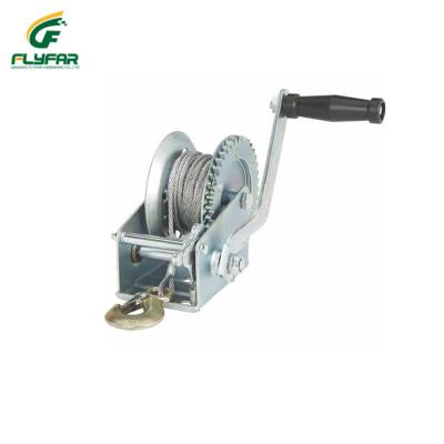 China Carbon steel or stainless steel hand winch for 800LBS lift for sale