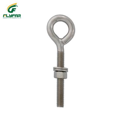 China Stainelss Steel or Carbon Steel Bolt Eye Stainless Steel 316 304 Threaded Screw for sale