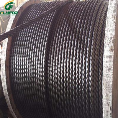 China Rope Ungalvaznied Metal Steel Wire Rope for sale