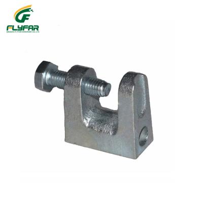 China Heavy Duty Galvanized Formwork Tie Rod Malleable Iron Thread Rod Steel Beam Clamp for sale