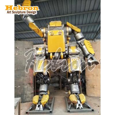 China China Custom Sculpture Large Metal Garden Sculpture Bumble Bee Transformer Statue for sale