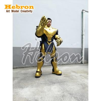 China Wedding Custom Made Carcass Thanos Costume Decoration Batmans Superhero Mascot Robot Realistic Robot Cosplay Costume For Adults for sale