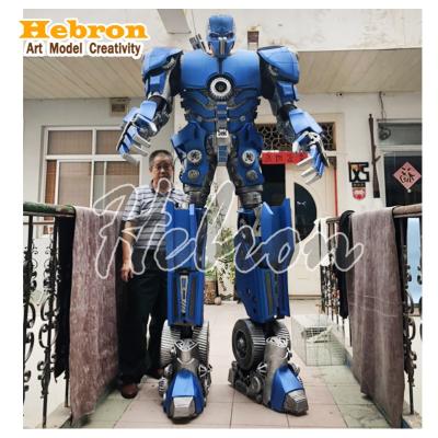 China Marry the decoration customs lead robot costume for portable adult customs lead the robot mascot costume for sale