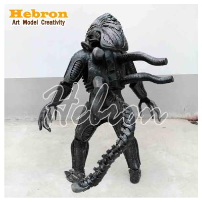 China Wedding Decoration Handmade Craft Life Size Predator Cosplay Robot Costume For Event Party for sale