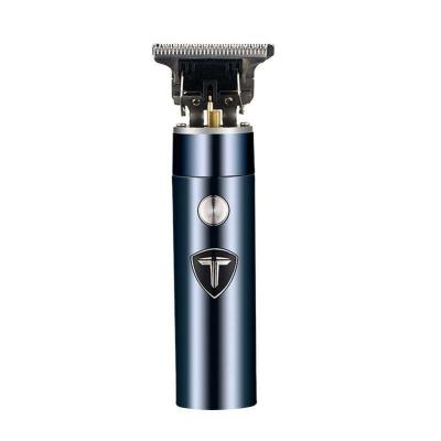 China Car T Blades Professional Salon Barber Clippers Rechargeable Electric Hair Trimmer With LCD Display for sale