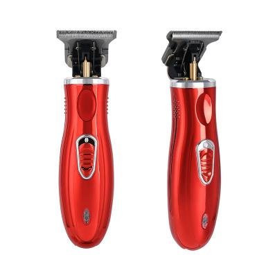 China Car Custom Wholesale Barber Supplies Professional Cordless Rechargeable Electric T Blade Beard Hair Trimmers & Clippers For Men for sale