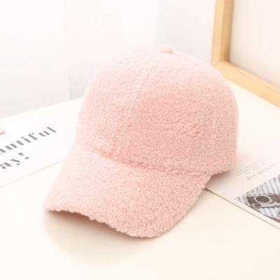 China Newest Sports Winter COMMON Fleece Baseball Cap Modern Warm Baseball Cap For Women Mens for sale