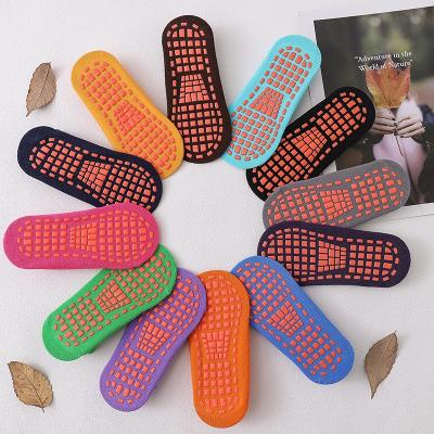 China Wholesale Breathable Kids Fitness Exercise Yoga Booties Adult Anti Slip Pilates Grip Socks for sale