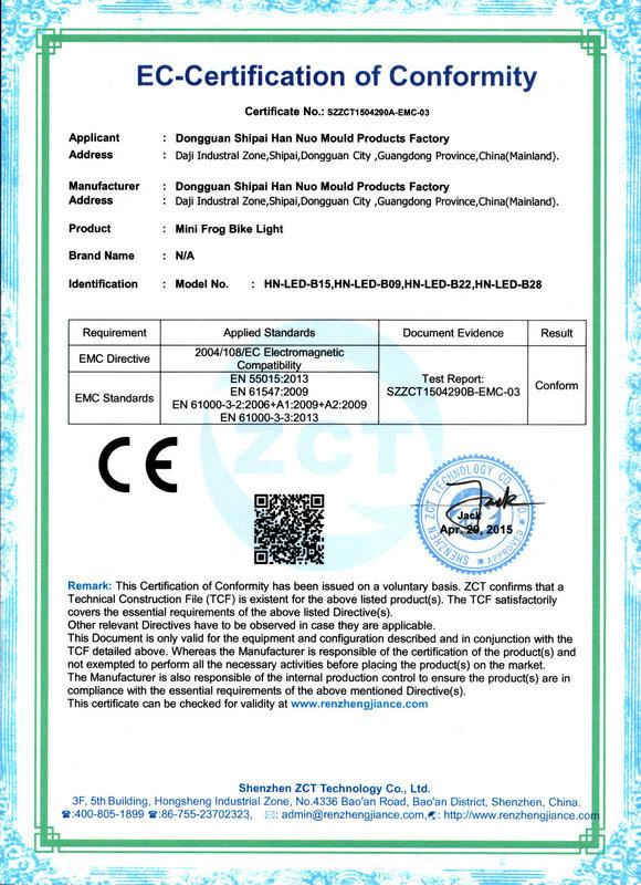 CE - Dongguan City Shipai Hannuo Mould Products Factory