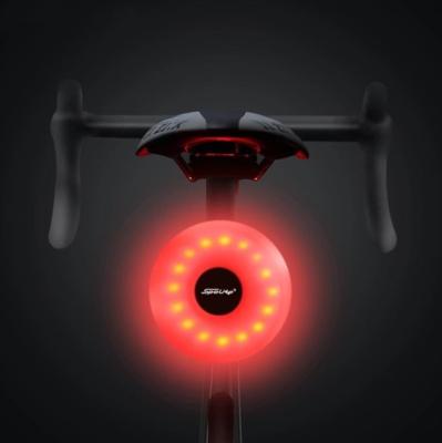 China Cool Flash Warning Left & Right Turn Warning Steady /Cycle/Safety Flashing Led Bike Rear Light Led Bicycle Tail Light for sale