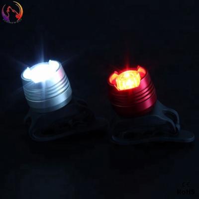 China Fast Turn Signal /Steady/OFF/On China Factory Button Battery Bicycle Slow Turn Signal Front Light for sale