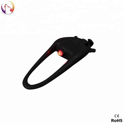 China Silicon+ Plastic+LED lumigrids waterproof bike light silicone led bicycle light for sale