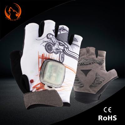 China Dongguan On/Off Turn Signal / Mitt Led Sport Bicycle Cycling Gloves for sale