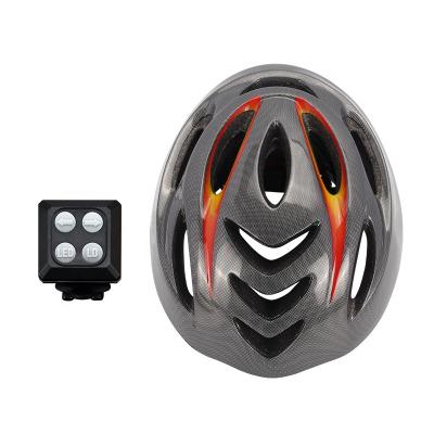 China High Quality PC+EPS Multi Function Waterproof Rechargeable Bike Led Safety Bicycle Helmet for sale