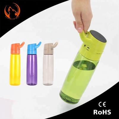 China Wireless Portable Plastic Sports Water Bottle Smart Speaker for sale