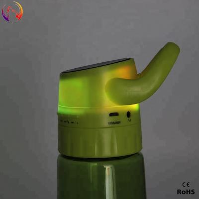 China Sports Water Bottle Refillable Plastic Mini Speaker for sale