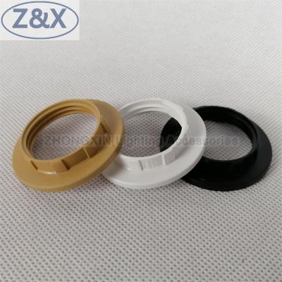 China E14 Screw Factory Price Bakelite Lock Ring Finding Locking Ring Terminal For Lamps for sale