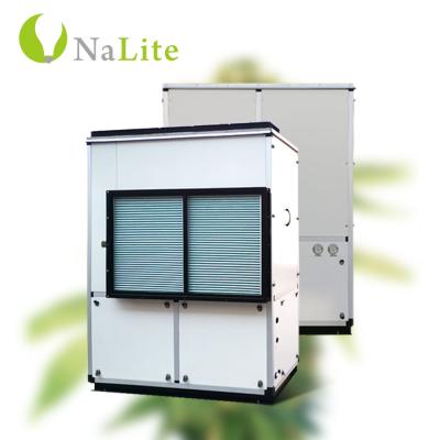 China Grousehouse HVAC Air Handling Unit Nalite Central Indoor Grow Room Greenhouse 50L/D Compact Wall Mounted Commercial Air Dehumidifier Industrial Lavender With Pump for sale