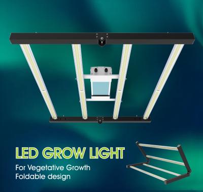 China Seed Starting Nalite Professional Sosen Driver Folding 400W Lm301B Lm301H 4 Bar Led To Grow Light For Veg Stage for sale