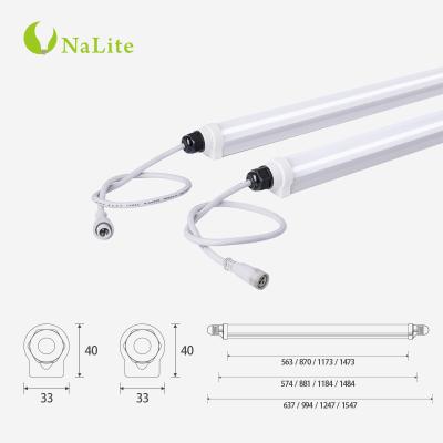 China Seed Starting Clone and Seedling Lights T8 Led To Grow Clone Lights 18w 36w White Light Waterproof IP65 Step For Indoor Vertical Farming Support for sale