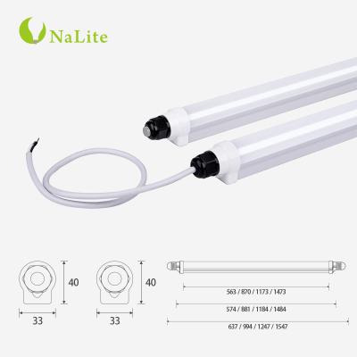 China Seed starting IP65 36w waterproof T8 led grow light strip 6500k 9000k for indoor veg clone grow led tube light for sale