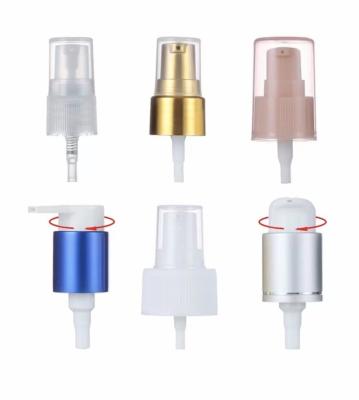 China Customized Plastic PP Cosmetic Foundation Treatment Cream Pump 20 / 410 24 / 410 28 / 410 for sale