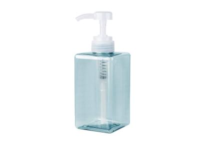 Chine La pompe cosmétique rechargeable met les conteneurs en bouteille en plastique vides 450ml de lotion à vendre