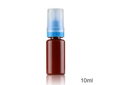 China Customied Colors Cap Plasticoil Bottle 10ml E Juice Container Long Servic Life for sale