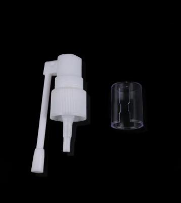 China Medical Rocker Fine Mist Long Nozzle Spray Pump Nasal Oral 18 / 410 for sale