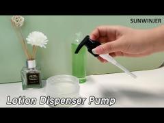 Plastic PP Lotion Dispenser Pump 28 / 410 MM External Spring For Bottles