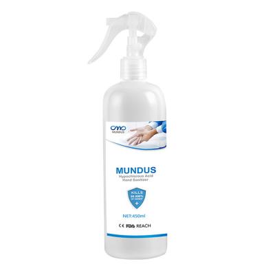 China Transparent 50ML Hypochlorous Acid Disinfectant FDA MSDS Certification for sale