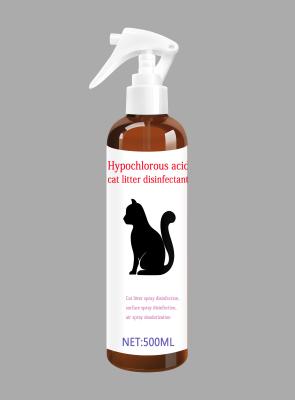 China 500ml Hypochlorous Zure Verwijdering van Cat Litter Disinfectant Sterilization & van de Geur Te koop