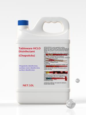 Китай Дезинфектант Tableware HCLO тарифа 99,999% 10L стерилизации палочек продается