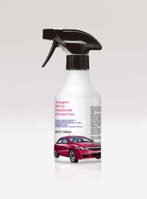 China HOCL HCLO Private Disinfectant For Vehicles Quick Drying 500ML for sale