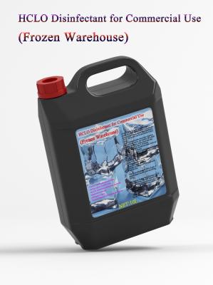 China Bevroren Pakhuis 0,015% Hypochlorous Zure Desinfecterende 150PPM 10L Te koop