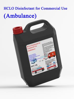 China Safe & Alcohol Free hclo acid Ambulance Disinfectant Sterilization Rate 99.999% for sale