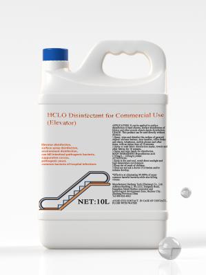 China Elevator Dedicated Hclo Disinfectant Maternal And Child Safety Hydrochloric Sanitizer for sale