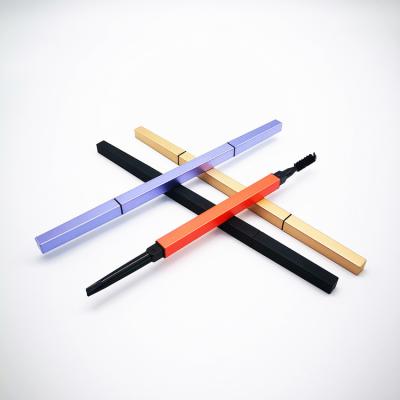 China Pink Color Fast Delivery EYE Empty Package Eyebrow Pencil Cosmetics Tool for sale