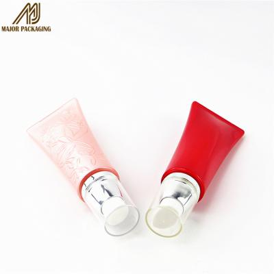 China New Double Wall Design Sun Cream Bottle Pure Soft Skin Care Package For Cosmetic for sale