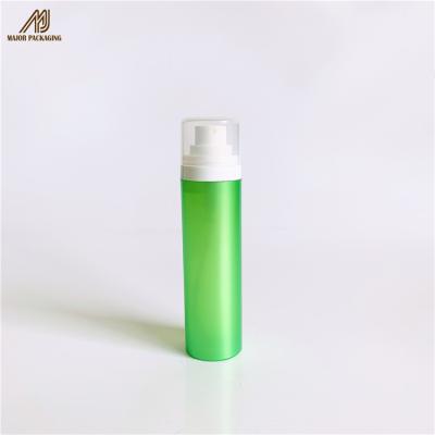 China Luxury Refillable Free Sample Spray Bottle 50ml Matt Frost Plastic Pump Lotion Bottle for sale