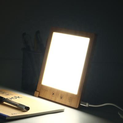 China Contemporary Happy Light SAD Light Therapy Sunlight Therapy Lamp Factory Direct Selling Portable Light Therapy Lamp for Seasonal Depression for sale