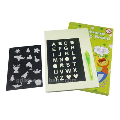 China Glow In The Dark Quality Assurance Design New Magic Led Luminous Drawing Board Toys For Children for sale