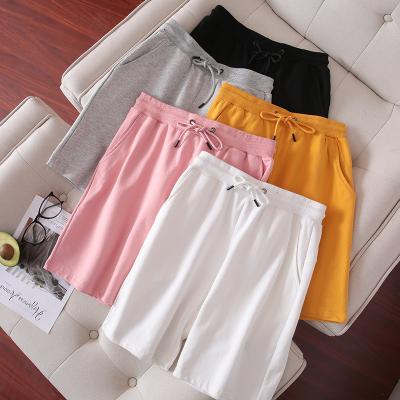 China Breathable Women's 2024 new cotton shorts Loose and comfortable sport casual women's shorts for sale