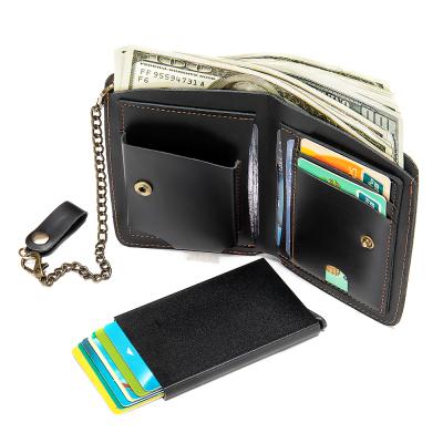 China Funny 7397 New Arrival Classic Custom Waterproof Fashion Men's Wallet Custom Logo With Coin And Card Bag for sale